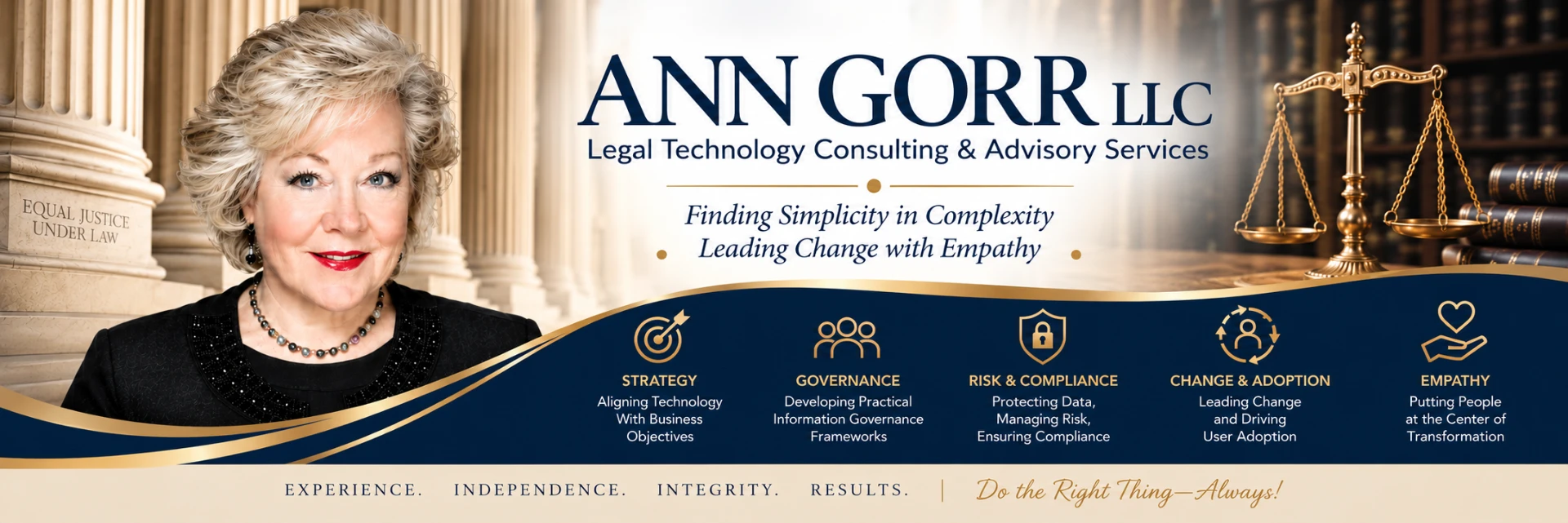 Ann Gorr LLC — Legal Technology Consulting & Advisory Services, Trusted Advisor to the Legal Mid-Market