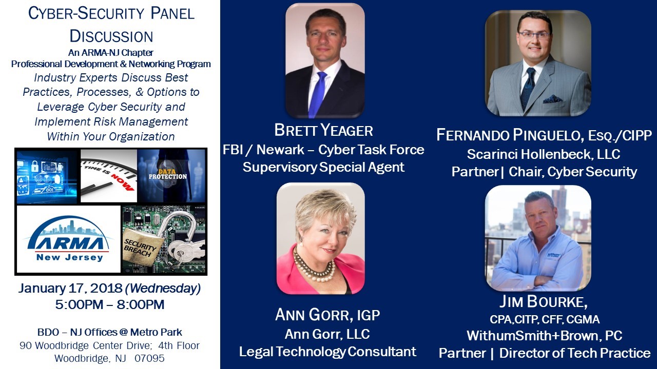 Cyber-Security Discussion Panel Cyber-Security Discussion Panel