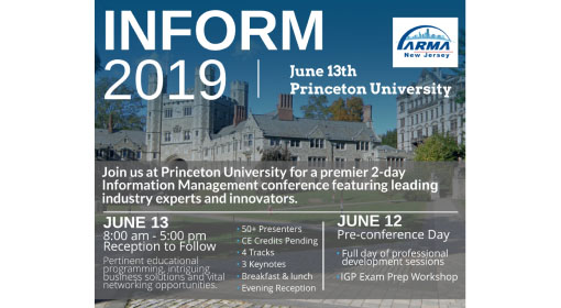 Inform 2019 Conference Inform 2019 Conference