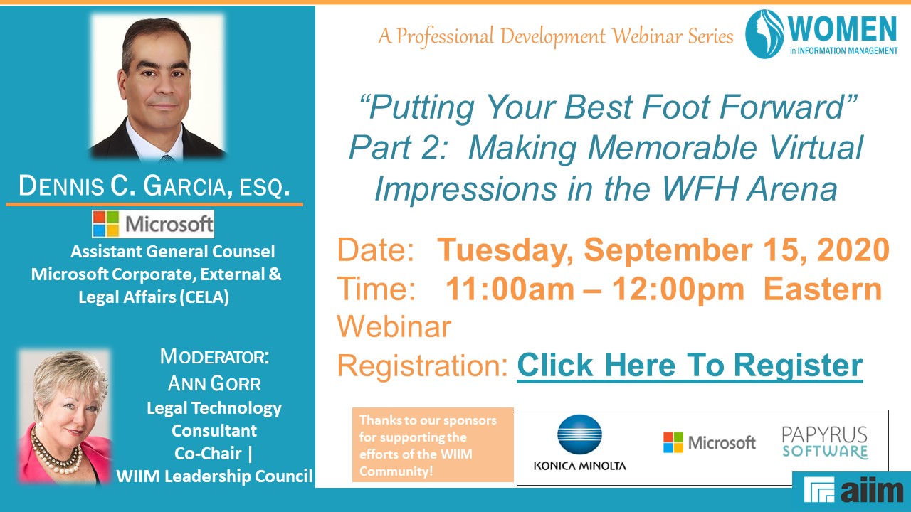 Announcement for Best Foot Forward Announcement for Best Foot Forward