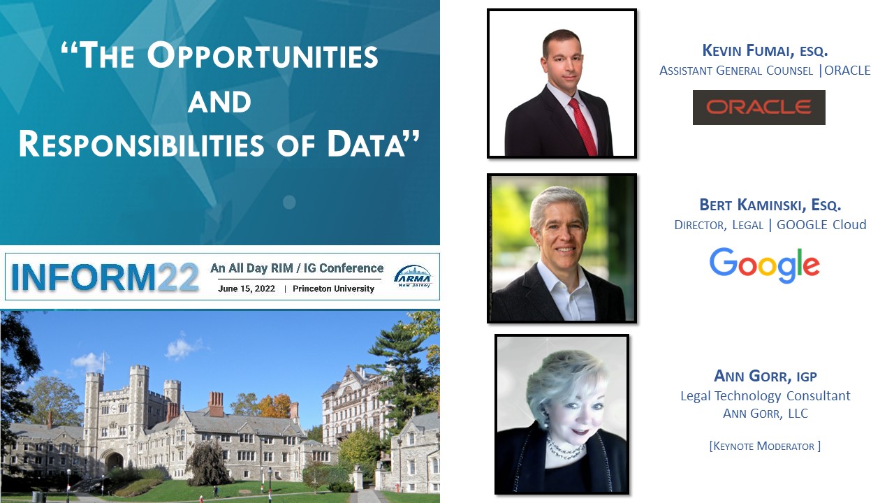 The Opportunities and Responsibilities of Data